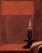 Georges de La Tour Frau mit dem Floh oil on canvas